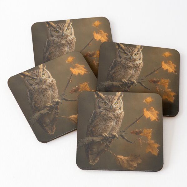 Item preview, Owl University Of Maryland with Moonlit Wings designed and sold by Rishstrethphoto.