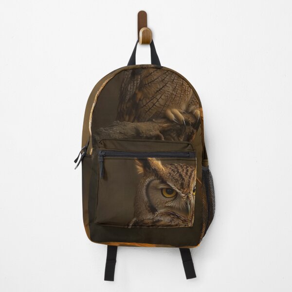 Item preview, Owl University Of Maryland with Moonlit Wings designed and sold by Rishstrethphoto.