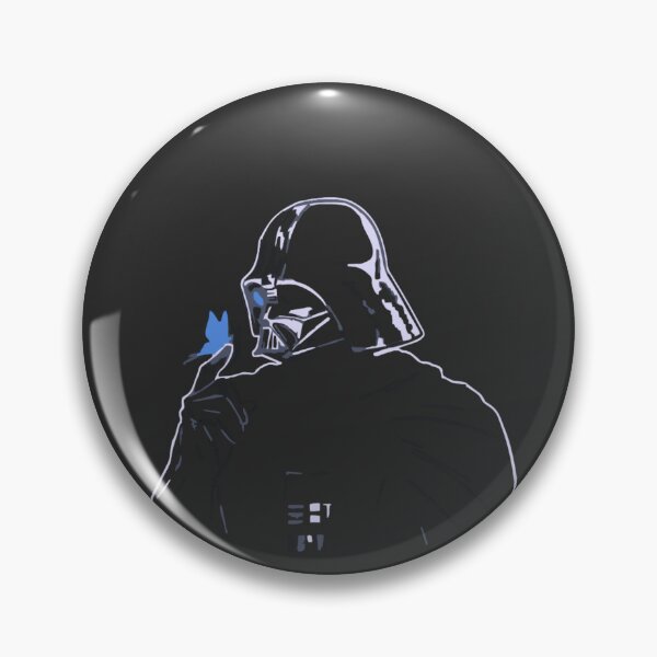 Item preview, Darth Vader with Butterfly | Cute Star Wars Artwork | Dark Lord Meets Nature designed and sold by DawnColony.