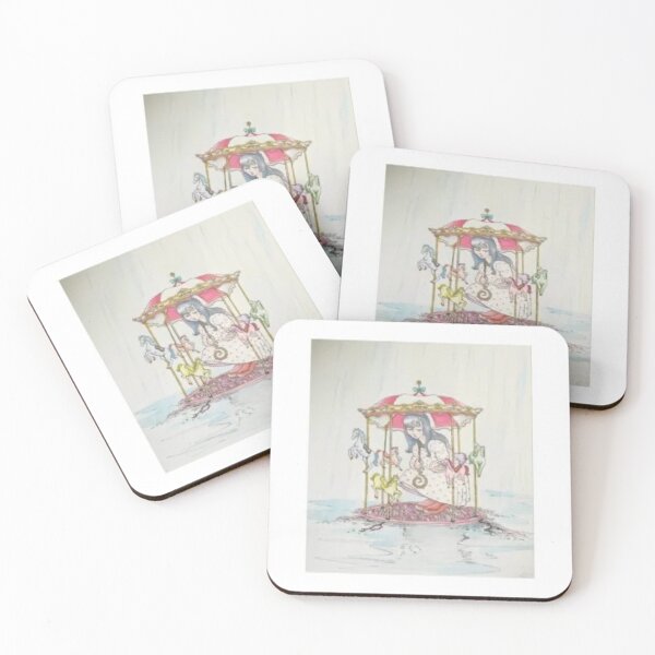 Item preview, Girl in Carousel designed and sold by EtherelArtz.