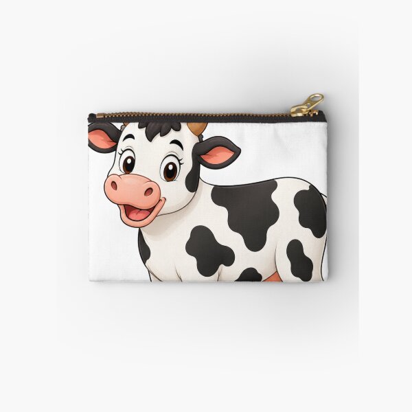Item preview, Cute Baby Cow Illustration – Happy Cartoon Calf Design designed and sold by Krzepcia.