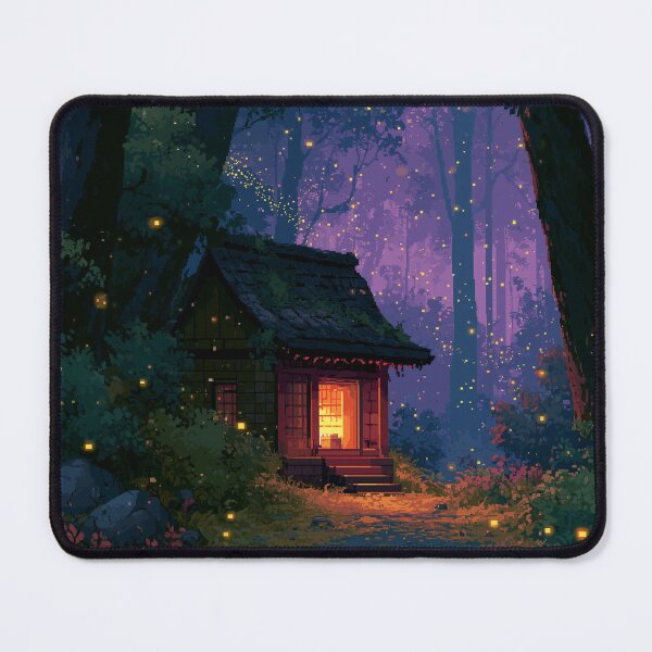 Item preview, Forest Shrine At Dusk Pixel Art designed and sold by Rtymer.