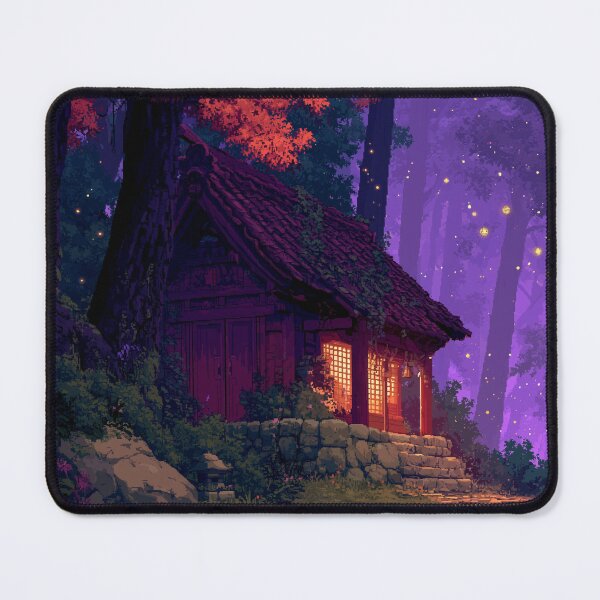 Item preview, Forest Shrine At Dusk Pixel Art designed and sold by Rtymer.
