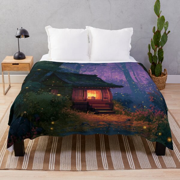 Item preview, Forest Shrine At Dusk Pixel Art designed and sold by Rtymer.