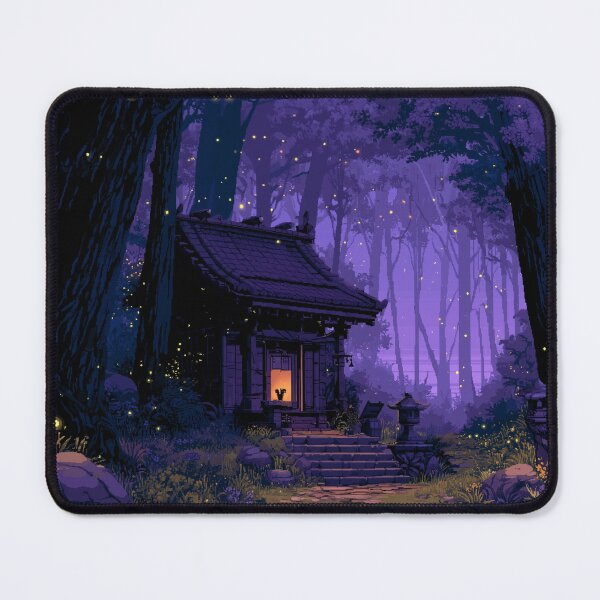 Item preview, Forest Shrine At Dusk Pixel Art designed and sold by Rtymer.