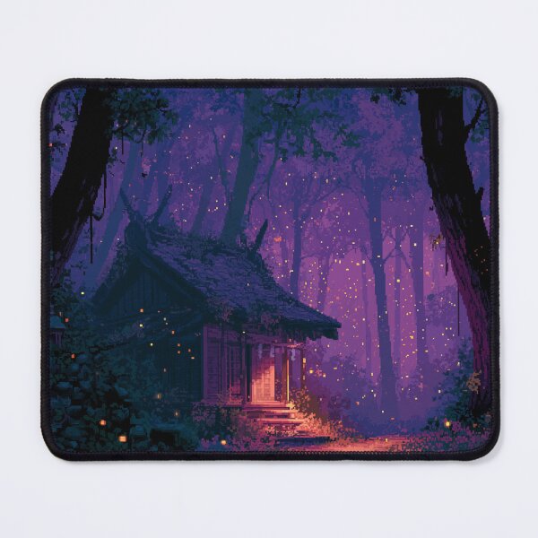 Item preview, Forest Shrine At Dusk Pixel Art designed and sold by Rtymer.
