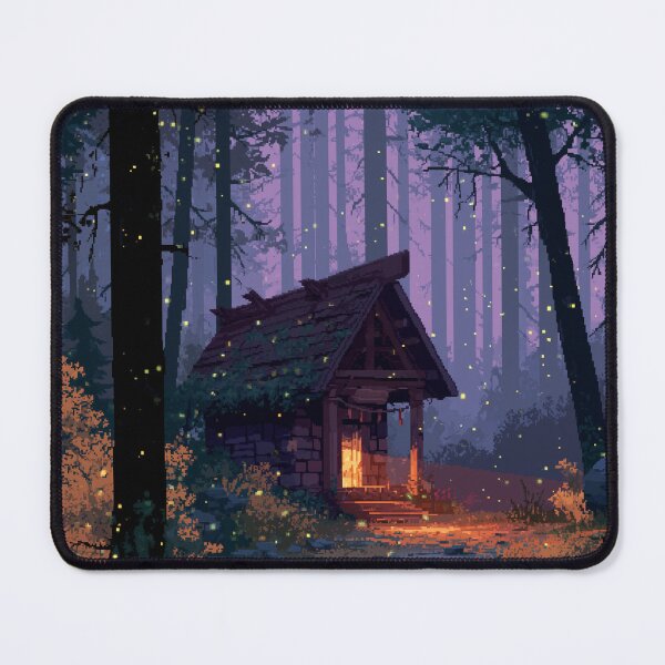 Item preview, Forest Shrine At Dusk Pixel Art designed and sold by Rtymer.