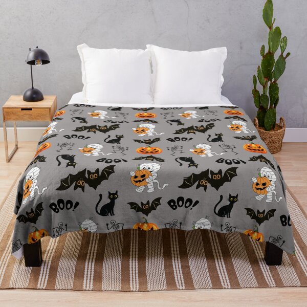 Item preview, Halloween Boo Pattern Design designed and sold by Bluebird Crafted Tee.