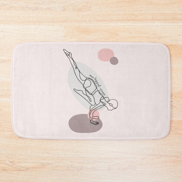 Item preview, One-Legged Crane Pose - Yoga Line Art Series designed and sold by TheThankfulTyne.