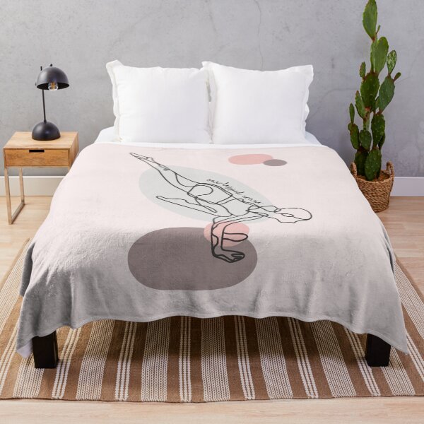 Item preview, One-Legged Crane Pose - Yoga Line Art Series designed and sold by TheThankfulTyne.