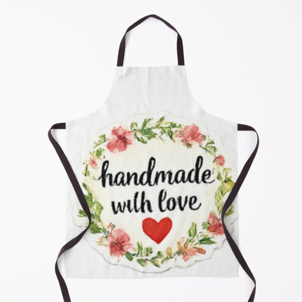 Item preview, Handmade with Love - Floral Wreath Round Label designed and sold by sadedream.