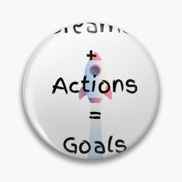 Item preview, Dreams + Action = Goals Rocket Mug – Motivational | White designed and sold by RaeganIvy.