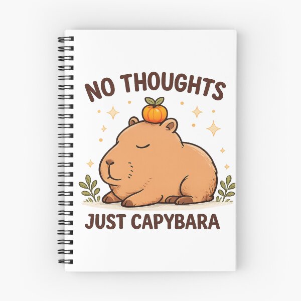 Item preview, Cute Pumpkin Capybara Design designed and sold by StyleBloomes.