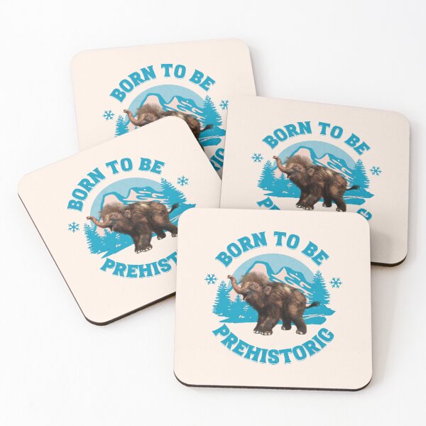 Item preview, Born to Be Prehistoric Baby Woolly Mammoth designed and sold by Vac1.