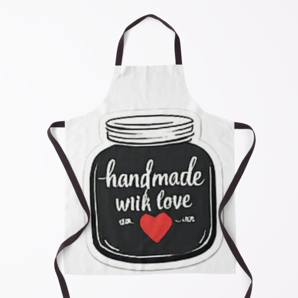 Item preview, Handmade with Love - Black Jar Packaging Label designed and sold by sadedream.