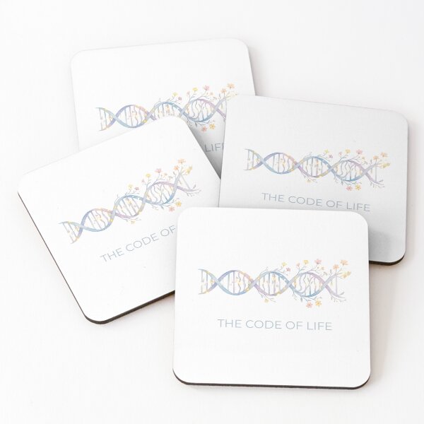 Item preview, Floral DNA Helix The Code of Life Science designed and sold by Studio_21.