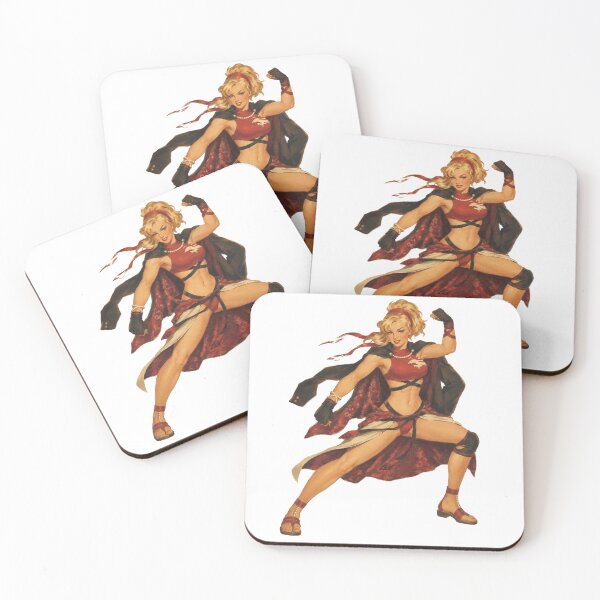 Item preview, Martial Artist Pin Up Girl | Original Fantasy Fighter Vintage Retro Illustration designed and sold by Cosplayvintage.