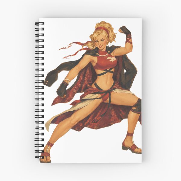 Item preview, Martial Artist Pin Up Girl | Original Fantasy Fighter Vintage Retro Illustration designed and sold by Cosplayvintage.