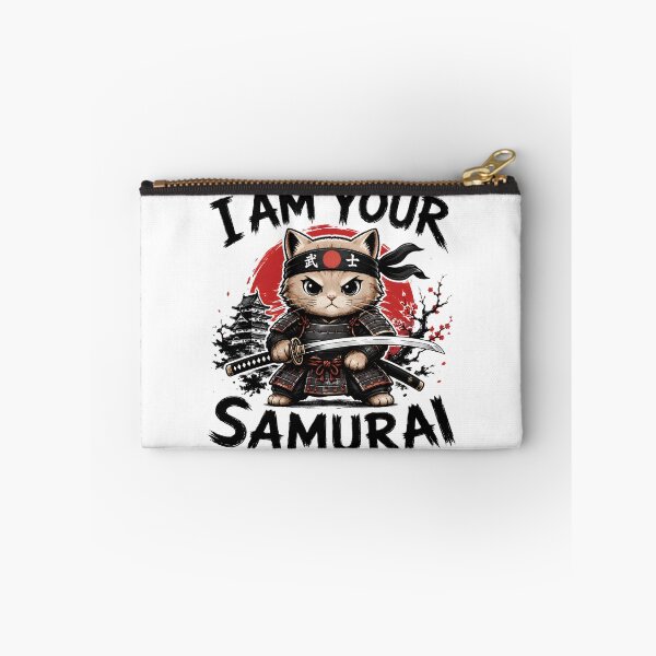 Item preview, Samurai cat designed and sold by ZiemSynd.