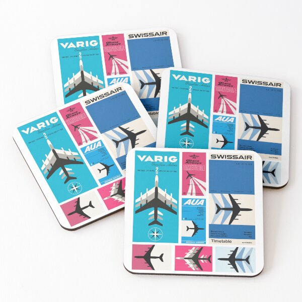 Item preview, Retro Airline Timetables designed and sold by TurbojetsKodak.