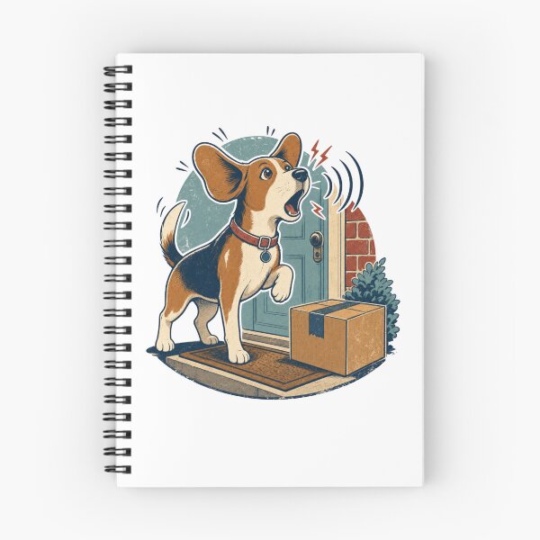Item preview, Professional Package Alert System – Funny Beagle Dog Shirt designed and sold by Ashley critters.
