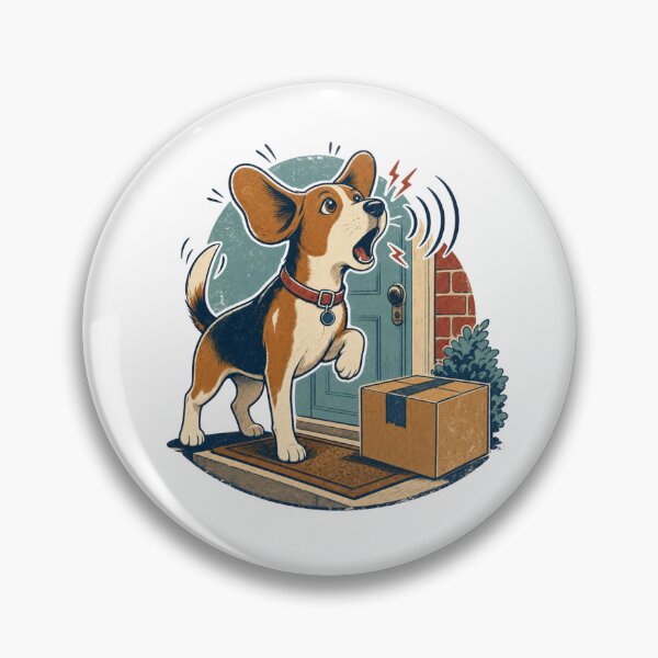 Item preview, Professional Package Alert System – Funny Beagle Dog Shirt designed and sold by Ashley critters.