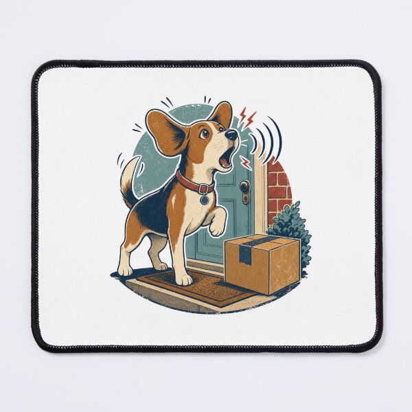 Item preview, Professional Package Alert System – Funny Beagle Dog Shirt designed and sold by Ashley critters.