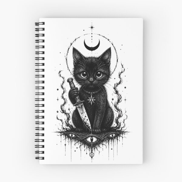 Item preview, Demonic Cat From Hell designed and sold by Merch Mann.