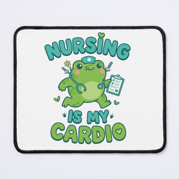 Item preview, Nursing is My Cardio Shirt | Funny Nurse Humor Gift designed and sold by diegomenjivar92.