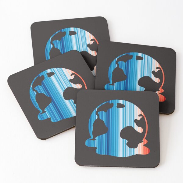 Item preview, Climate Change Stripes - Melting Earth designed and sold by Frank J. Art.