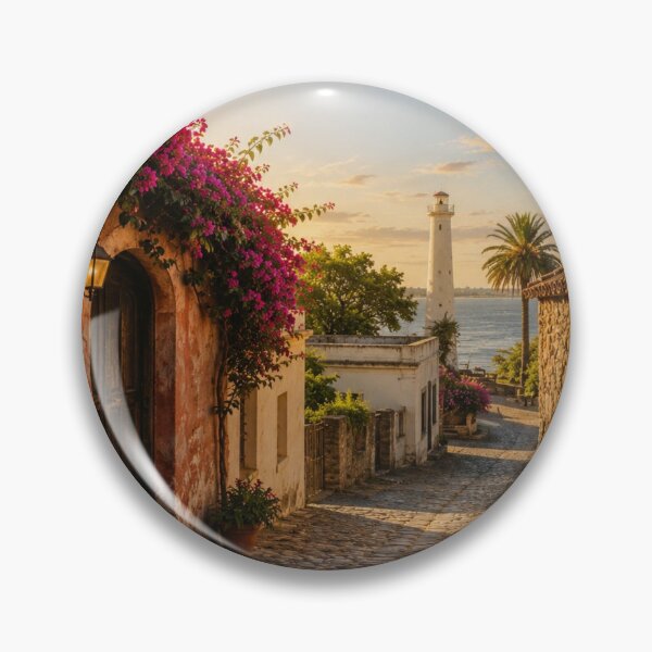 Item preview, Colonia del Sacramento Coastal Heritage Poster  designed and sold by Tienda-Vane.