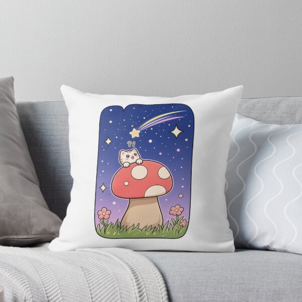 Item preview, Kitty and shooting star designed and sold by Kitty-and-Cat.