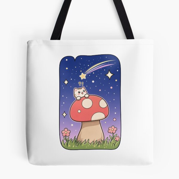 Item preview, Kitty and shooting star designed and sold by Kitty-and-Cat.