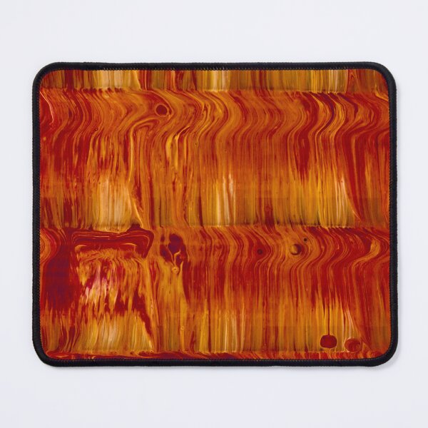 Item preview, Molten Amber Waves – Abstract Fire and Copper Ripple Pattern designed and sold by BuckaBaby.