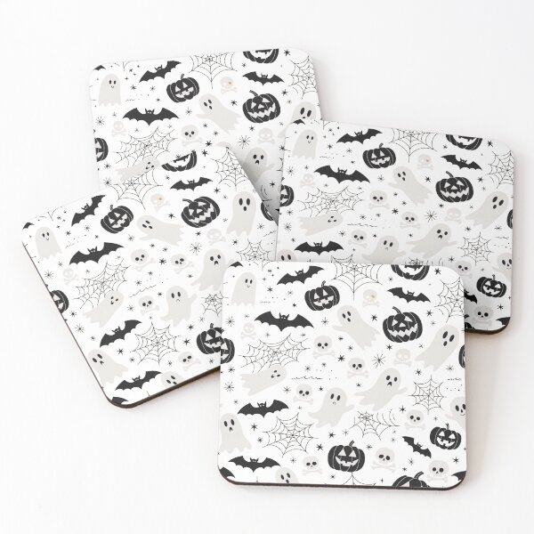 Item preview, Cute Halloween Pattern with Ghosts, Bats and Jack O Lanterns for Kids designed and sold by DariaOltes.