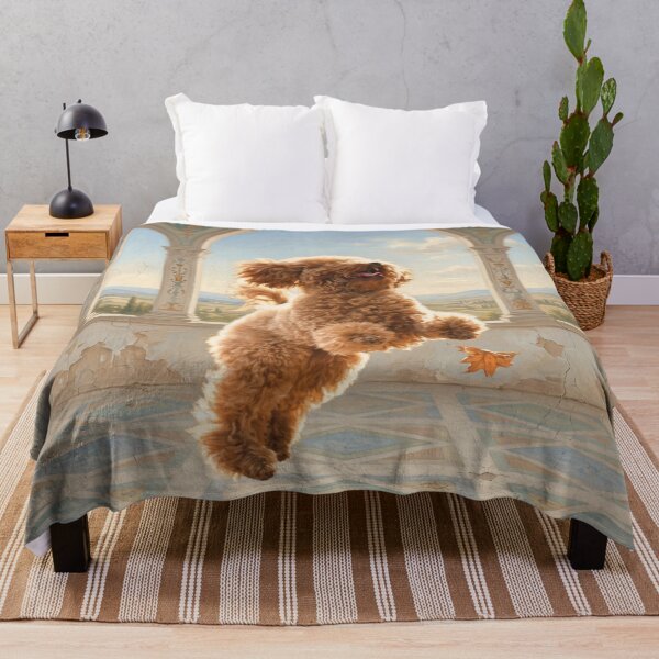 Item preview, Joyful Poodle Courtyard Jump designed and sold by Anatolii_Kys.