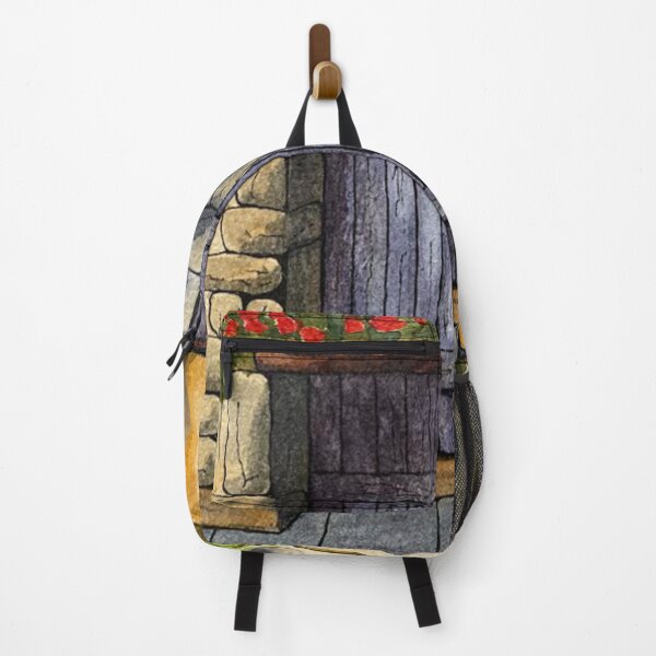 Item preview, Wooden entry door to rustic stone house designed and sold by Mike Ramos.