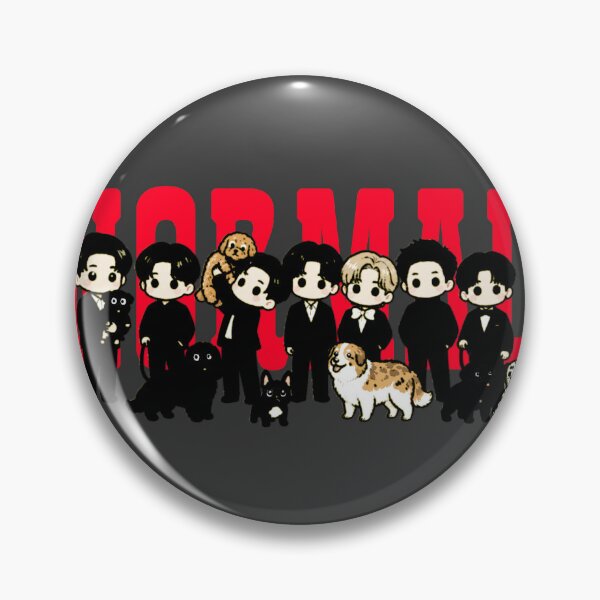 Item preview, BTS “Normal” Concept (Chibi Fan Art) designed and sold by somewell.