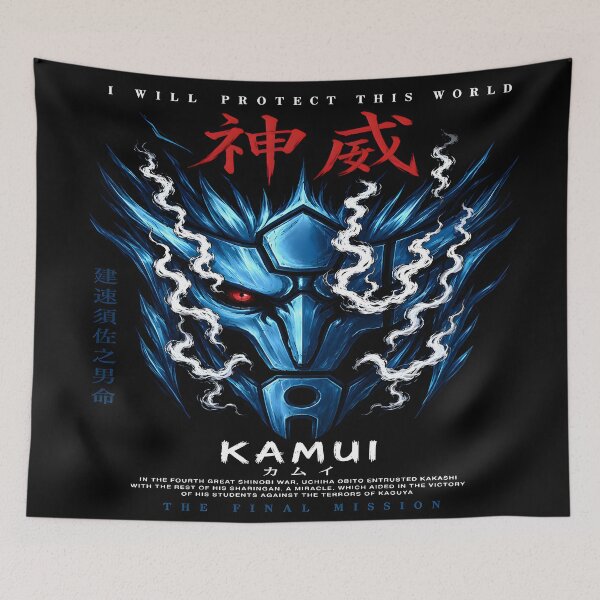 Item preview, Kamui Kakashi Perfect Susanoo - I Will Protect This World |  Fourth Great Shinobi War -Aesthetic Design designed and sold by Trinidesigns123.