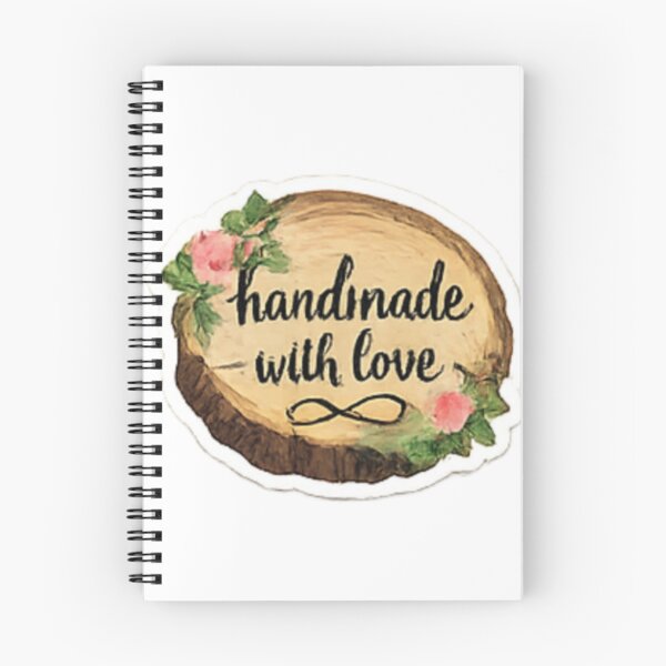 Item preview, Handmade with Love - Wood Slice Rustic Label designed and sold by sadedream.