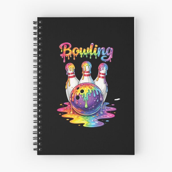 Item preview, Bowling Drip Art - Rainbow Splash Bowling Shirt designed and sold by ayion.