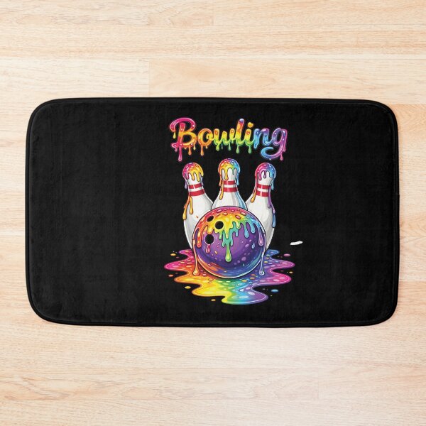 Item preview, Bowling Drip Art - Rainbow Splash Bowling Shirt designed and sold by ayion.