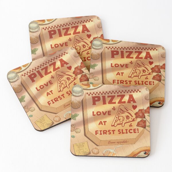 Item preview, Love at First Slice-Vintage Retro Illustration designed and sold by Lorena Tiana.