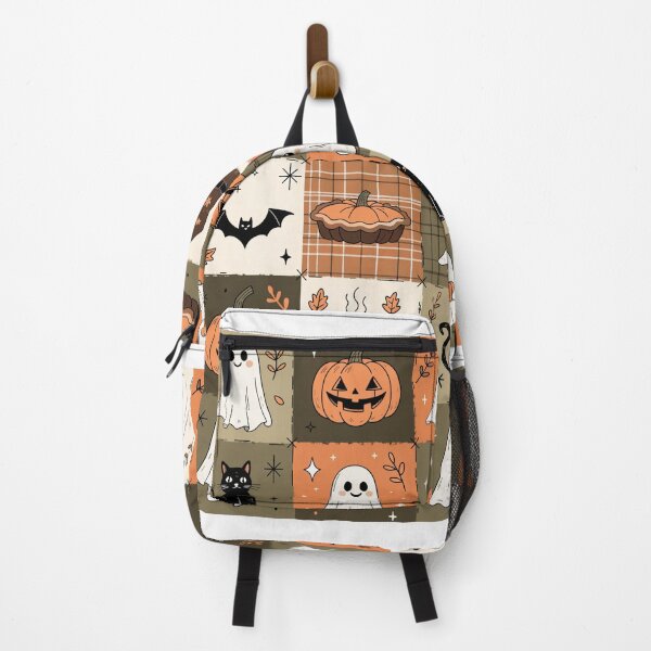 Item preview, Cute Halloween Pattern for Kids with Spooky Ghosts Pumpkins and Black Cats designed and sold by DariaOltes.