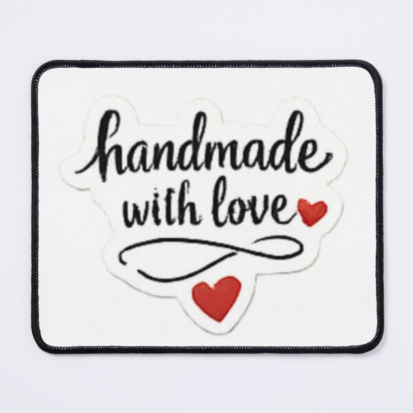 Item preview, Handmade with Love - Line Art Typography Label designed and sold by sadedream.