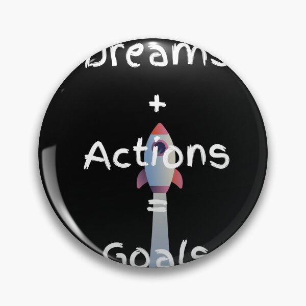 Item preview, Dreams + Action = Goals Rocket Mug – Motivational | Black designed and sold by RaeganIvy.