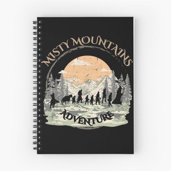 Item preview, Fellowship, misty mountains designed and sold by BlueprintBold.