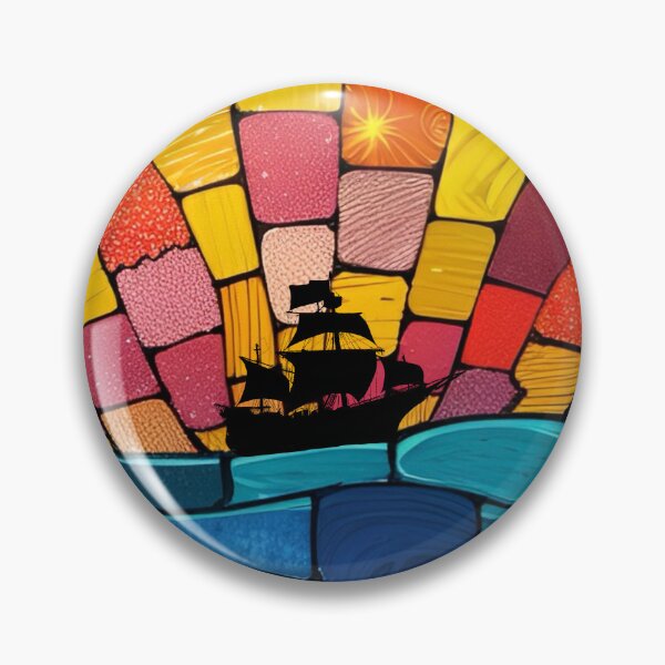 Item preview, Ship at sunset designed and sold by Glenbobagins.