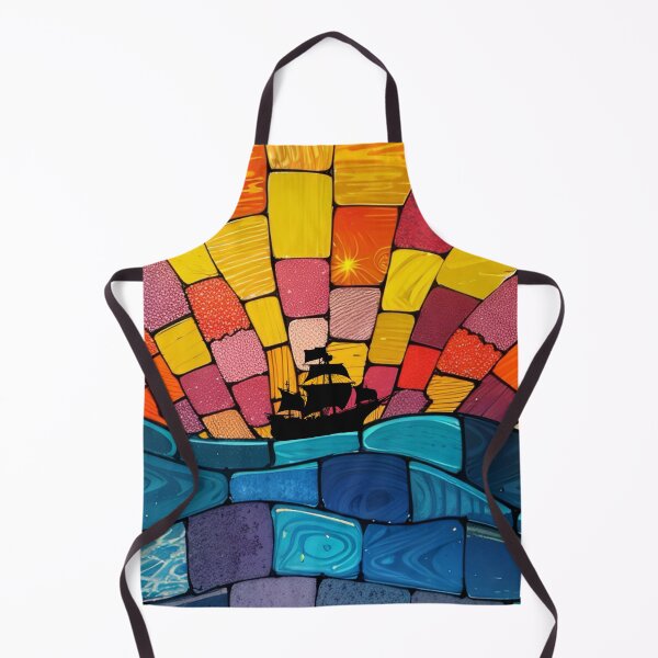 Item preview, Ship at sunset designed and sold by Glenbobagins.