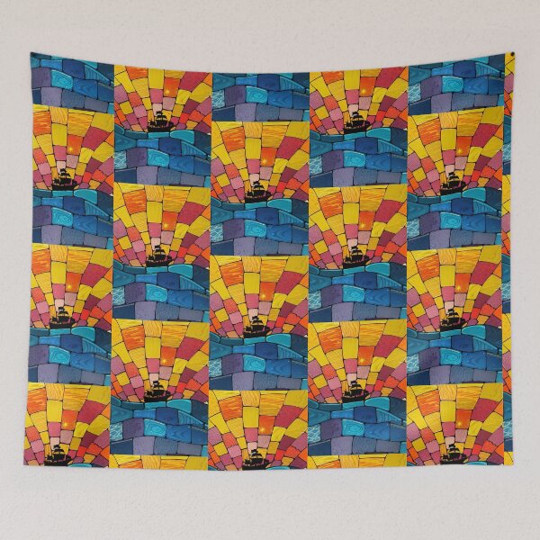 Item preview, Ship at sunset designed and sold by Glenbobagins.